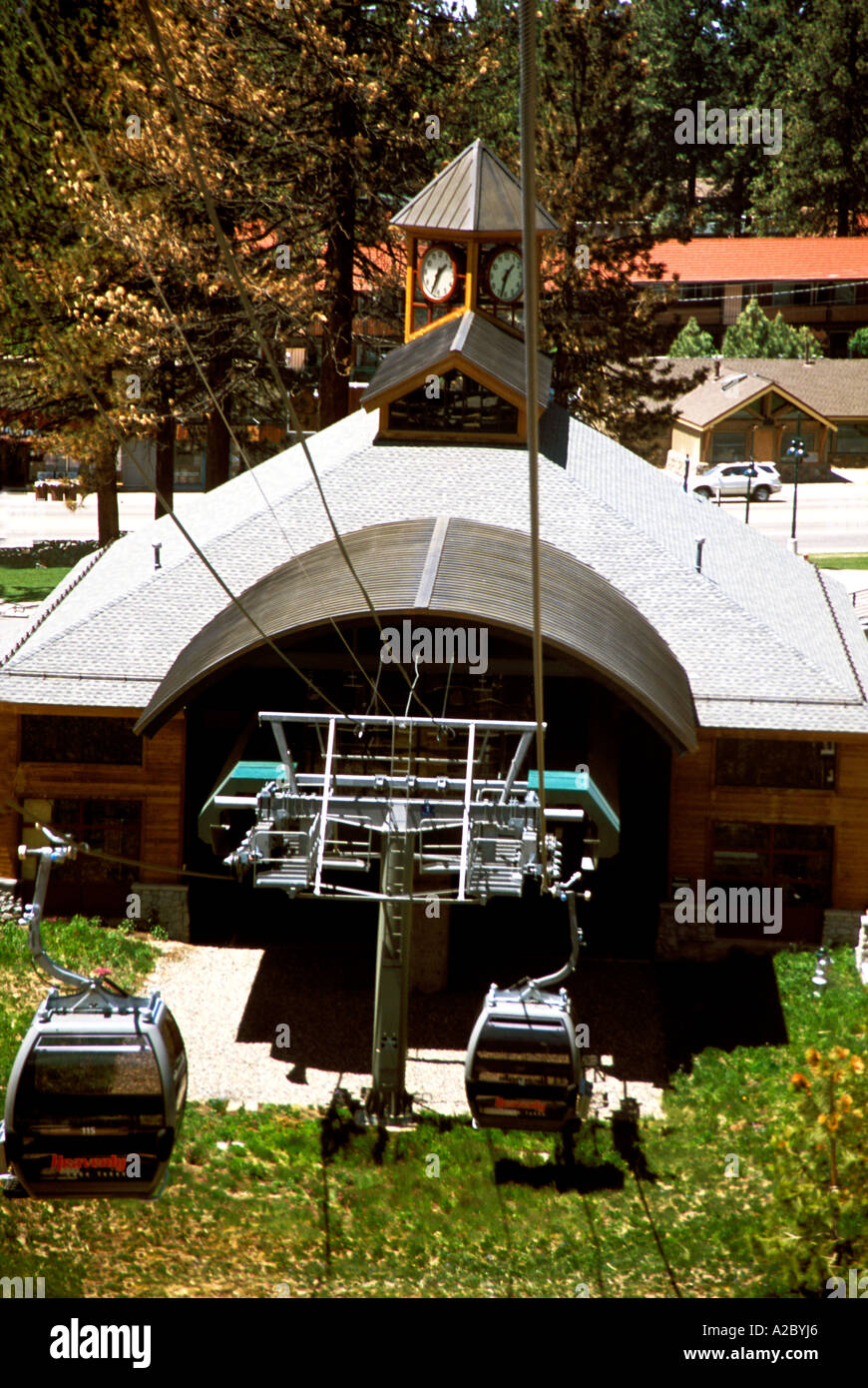 Heavenly Valley Gondola in Lake Tahoe, California Stock Photo Alamy