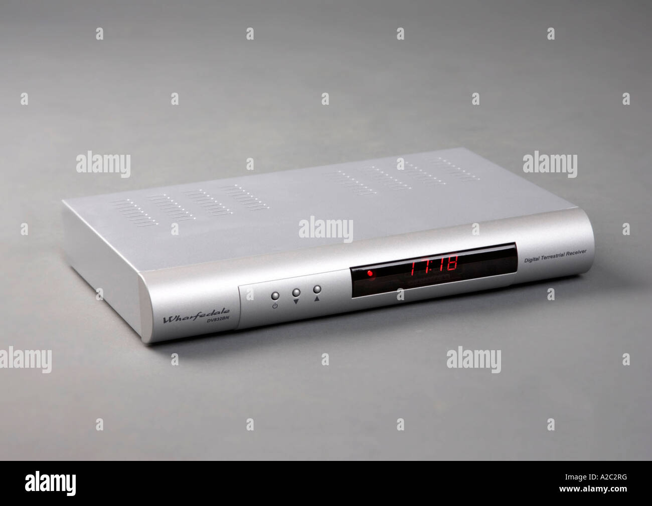 a Freeview digital television receiver box Stock Photo Alamy