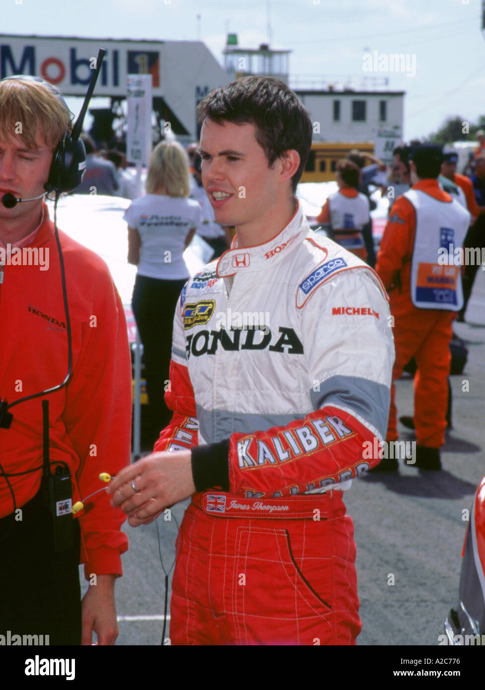 James Thompson British touring cars driver Stock Photo Alamy