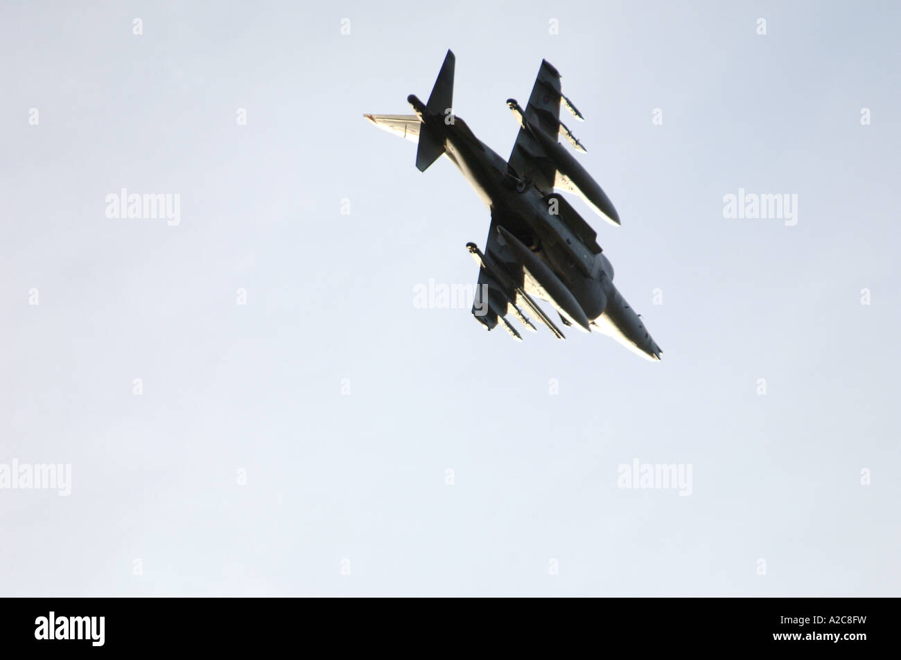 BAe Harrier GR3 Jump Jet on Exercise at RAF Lossiemouth, Moray Scotland