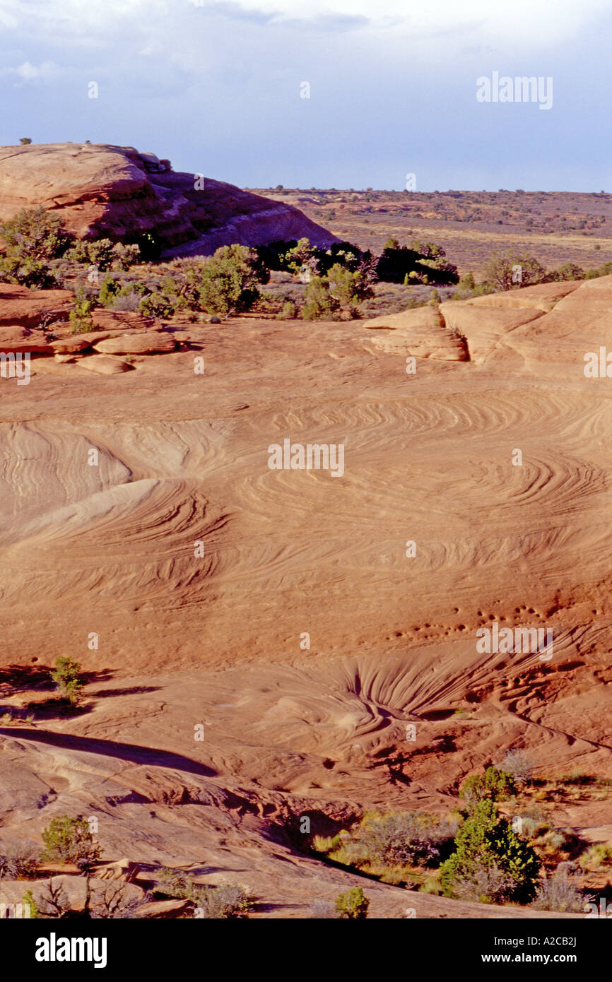 Landscape at Arches National Park Stock Photo