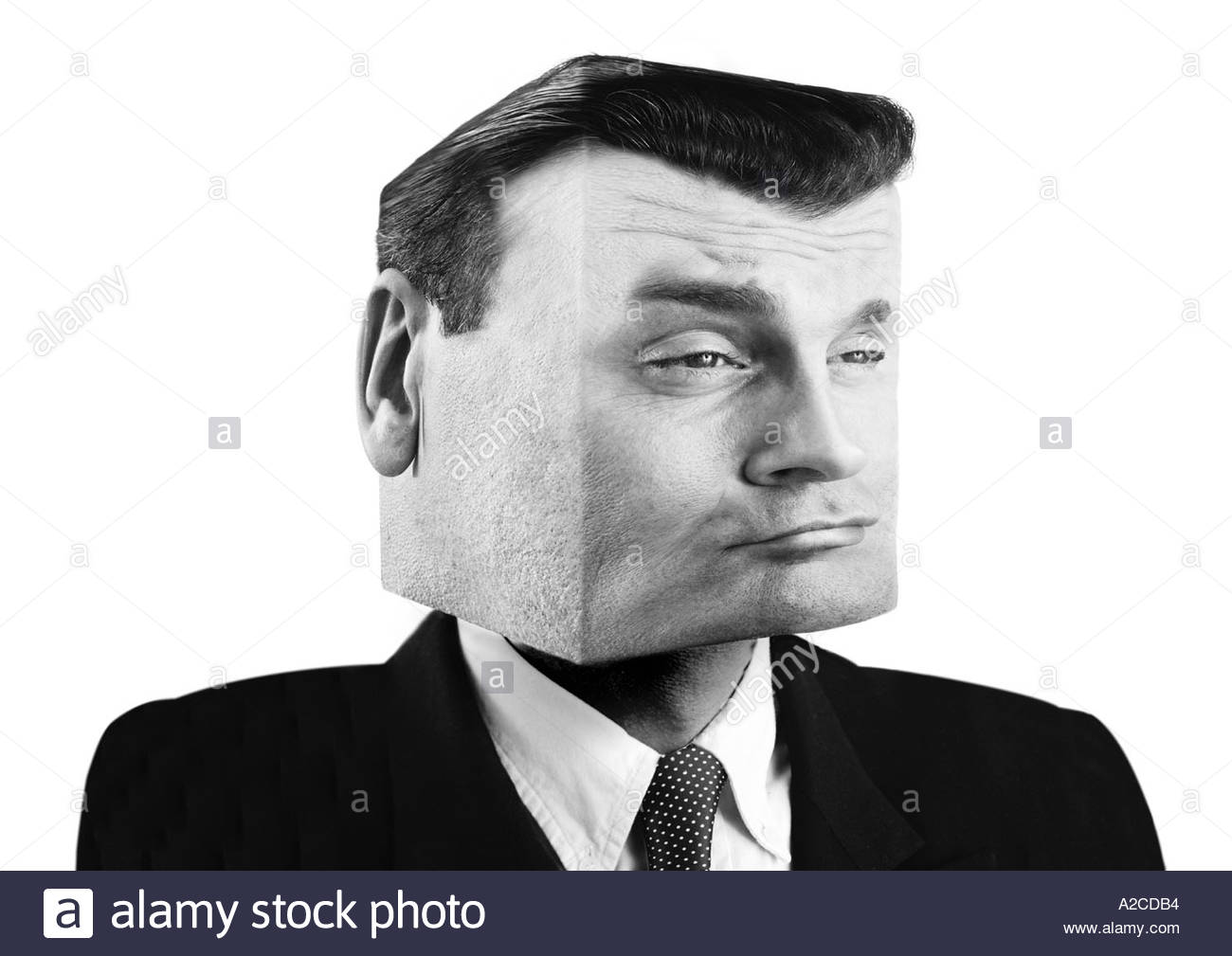 Mr Square Head Stock Photo 183732 Alamy