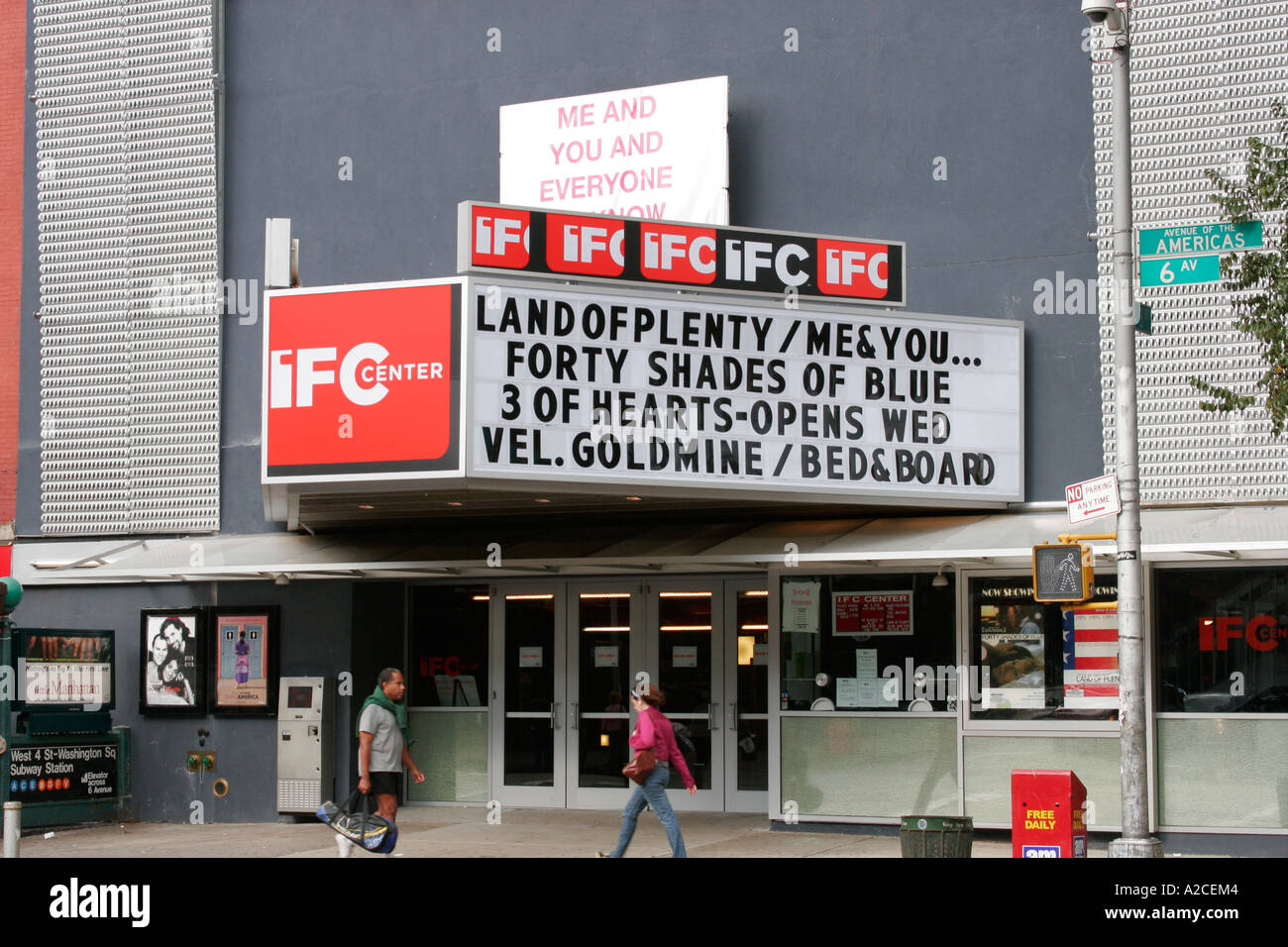 IFC Waverly Theatre 6th Avenue Manhattan New York Stock Photo Alamy