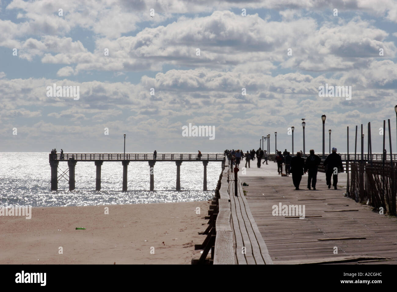 New york coney island fishing hi-res stock photography and images - Alamy