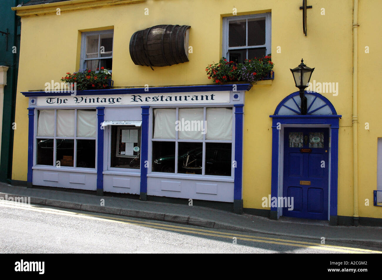 The Vintage restaurant Kinsale Co Cork Ireland. Kinsale is a noted Gourmet Town Stock Photo