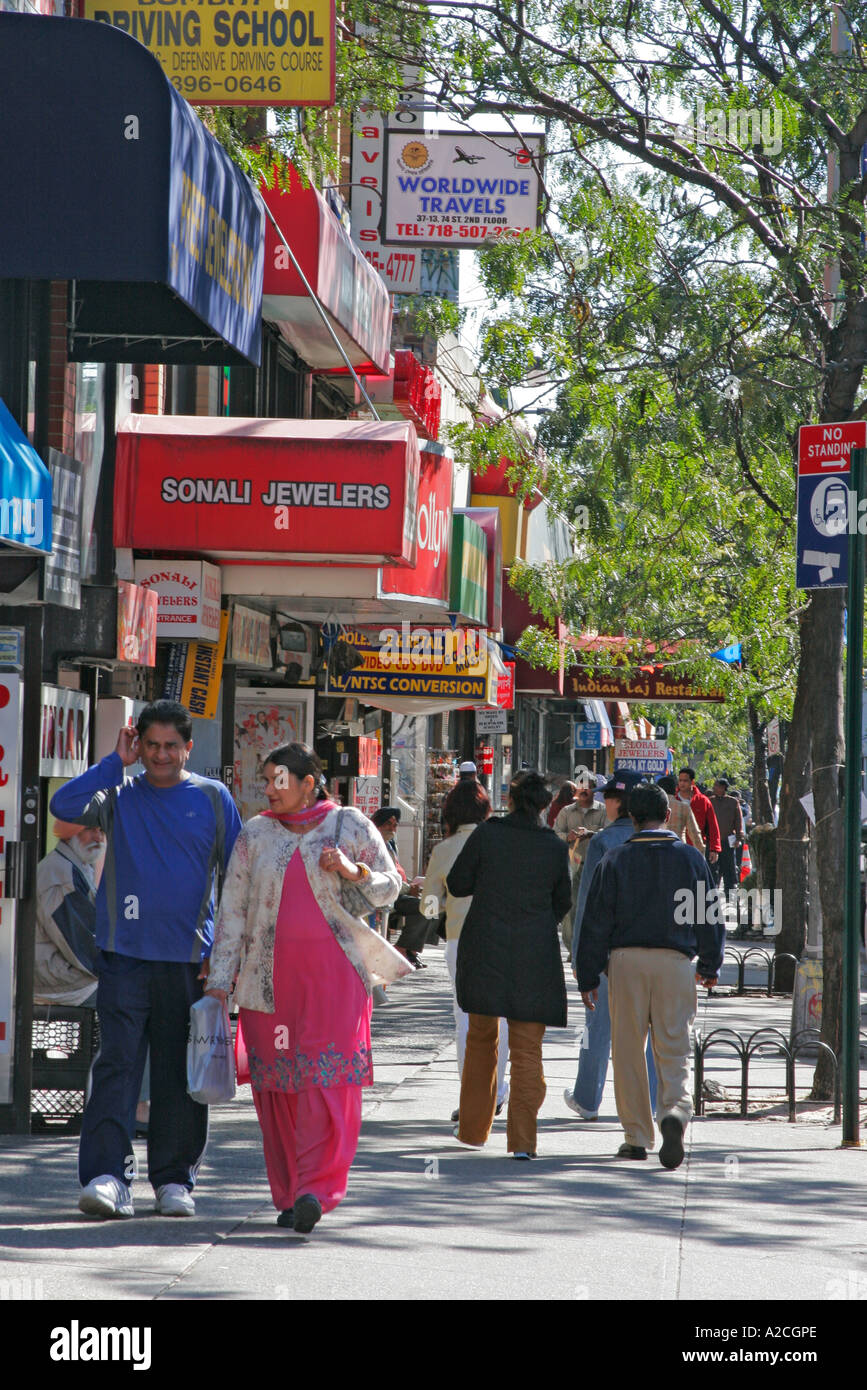 74th street little india jackson hires stock photography and images Alamy