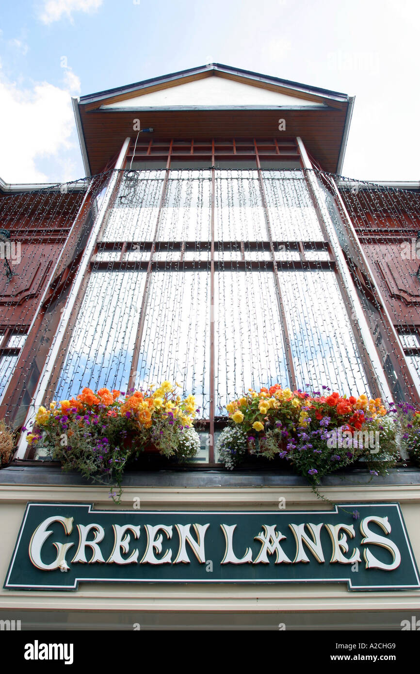 Green Lanes shopping centre Barnstaple Devon England UK Stock Photo Alamy