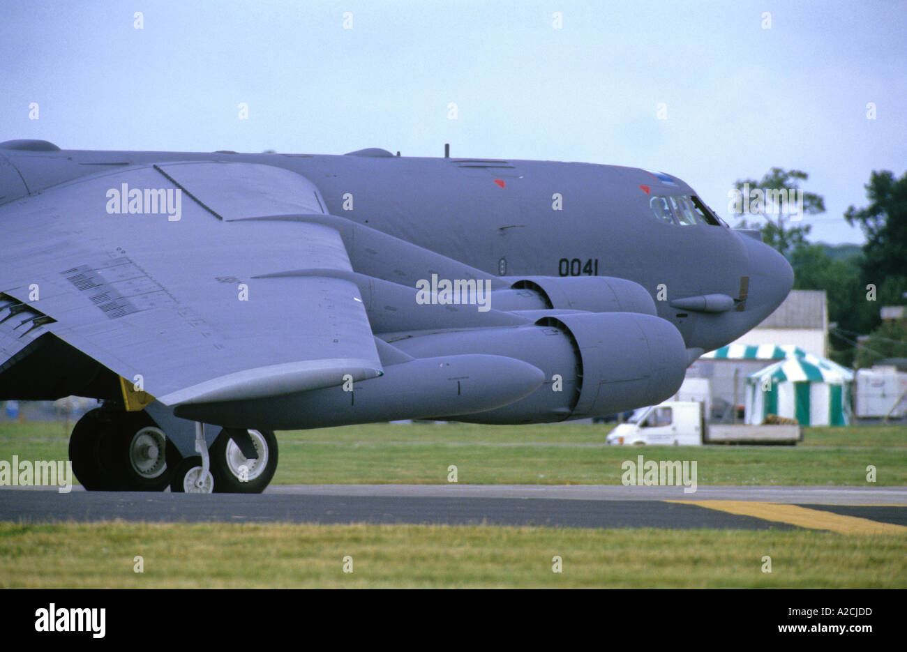 US Air Force Boeing B-52 Stratofortress Strategic Bomber Stock Photo ...