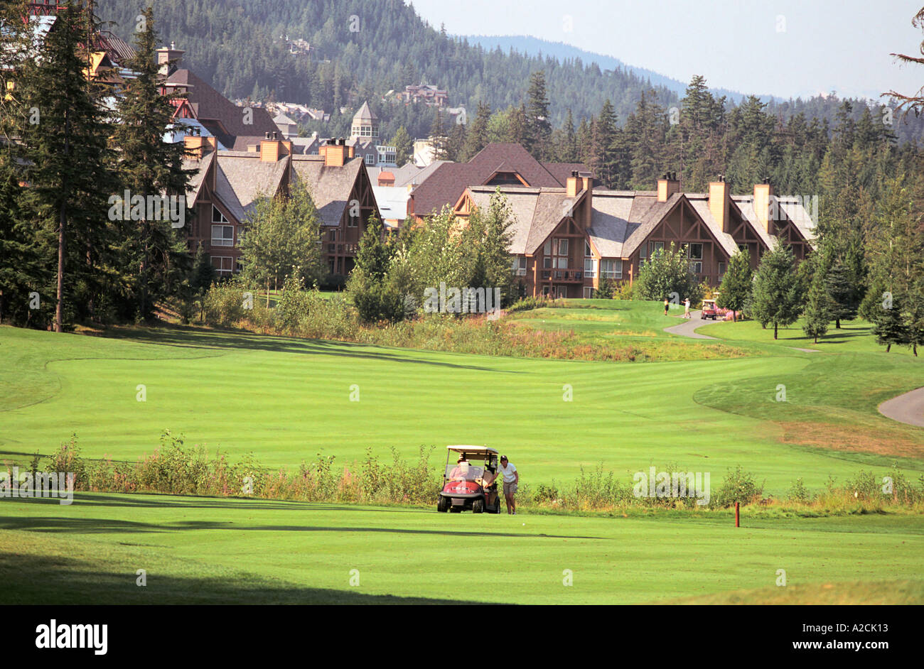 Whistler Golf Club Canada Stock Photo Alamy