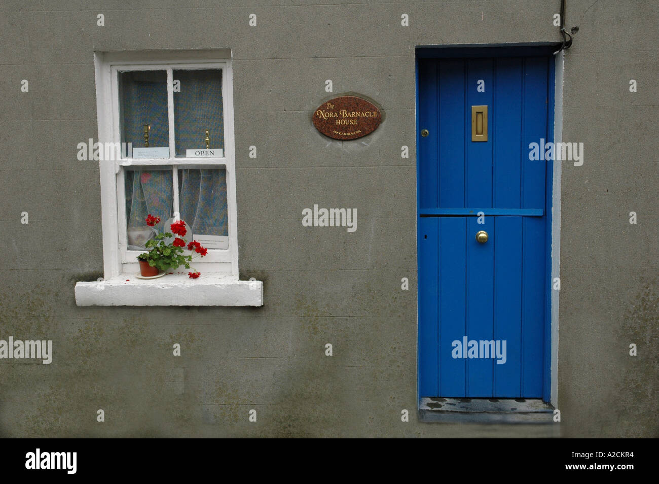The home of Nora Barnacle  wife of James Joyce in Galway Ireland Stock Photo