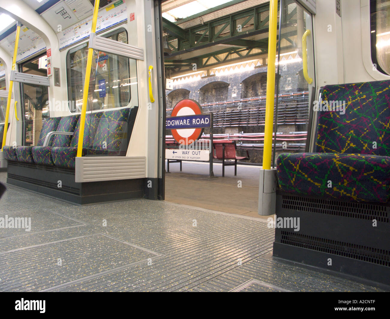 London England Tube Stop Stock Photo Alamy