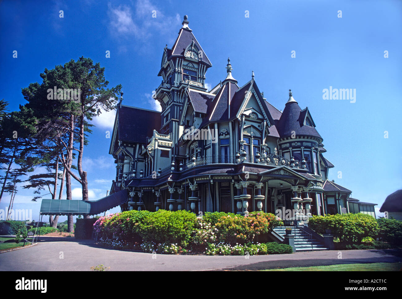 Carson Mansion, Eureka, California, built by lumber baron in