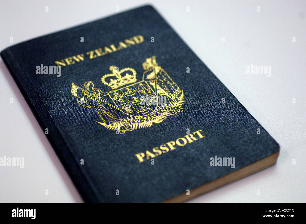 New Zealand passport Stock Photo Alamy