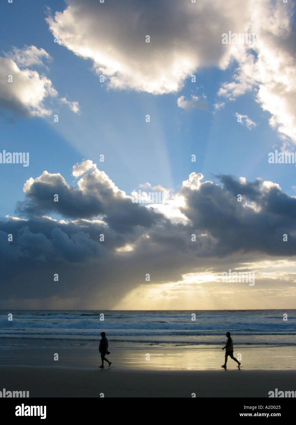 Main Beach, Surfers Paradise Stock Photo Alamy