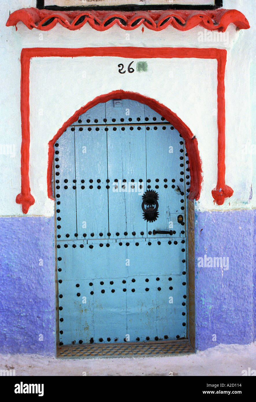 Traditional Moroccan Portal Stock Photo