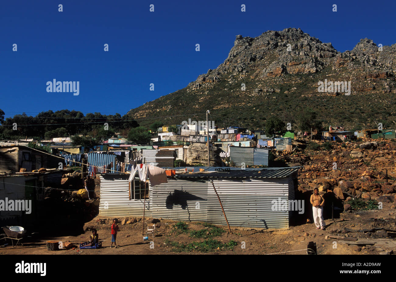 Houtbay Township Imizamo Yethu Cape Town South Africa Stock Photo - Alamy