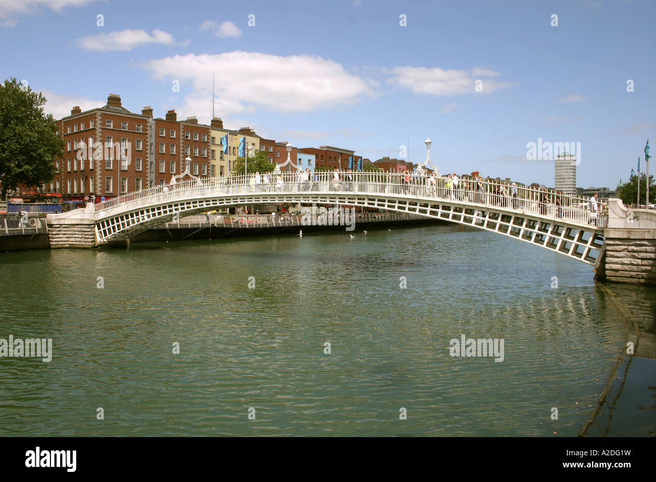 Penny bridge river liffey dublin ireland hi-res stock photography and ...