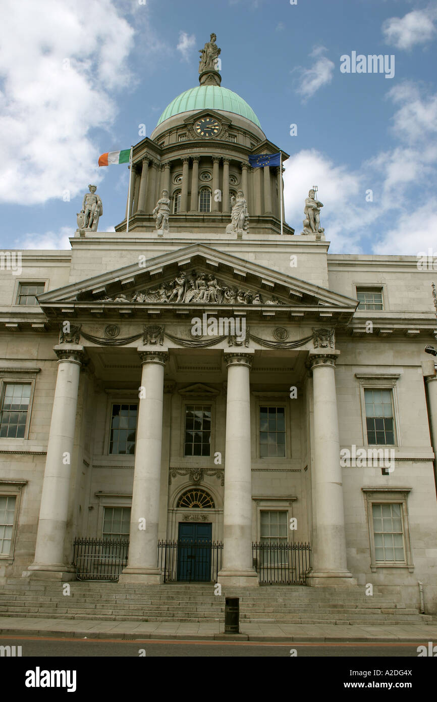 Customs House Dublin Ireland Stock Photo