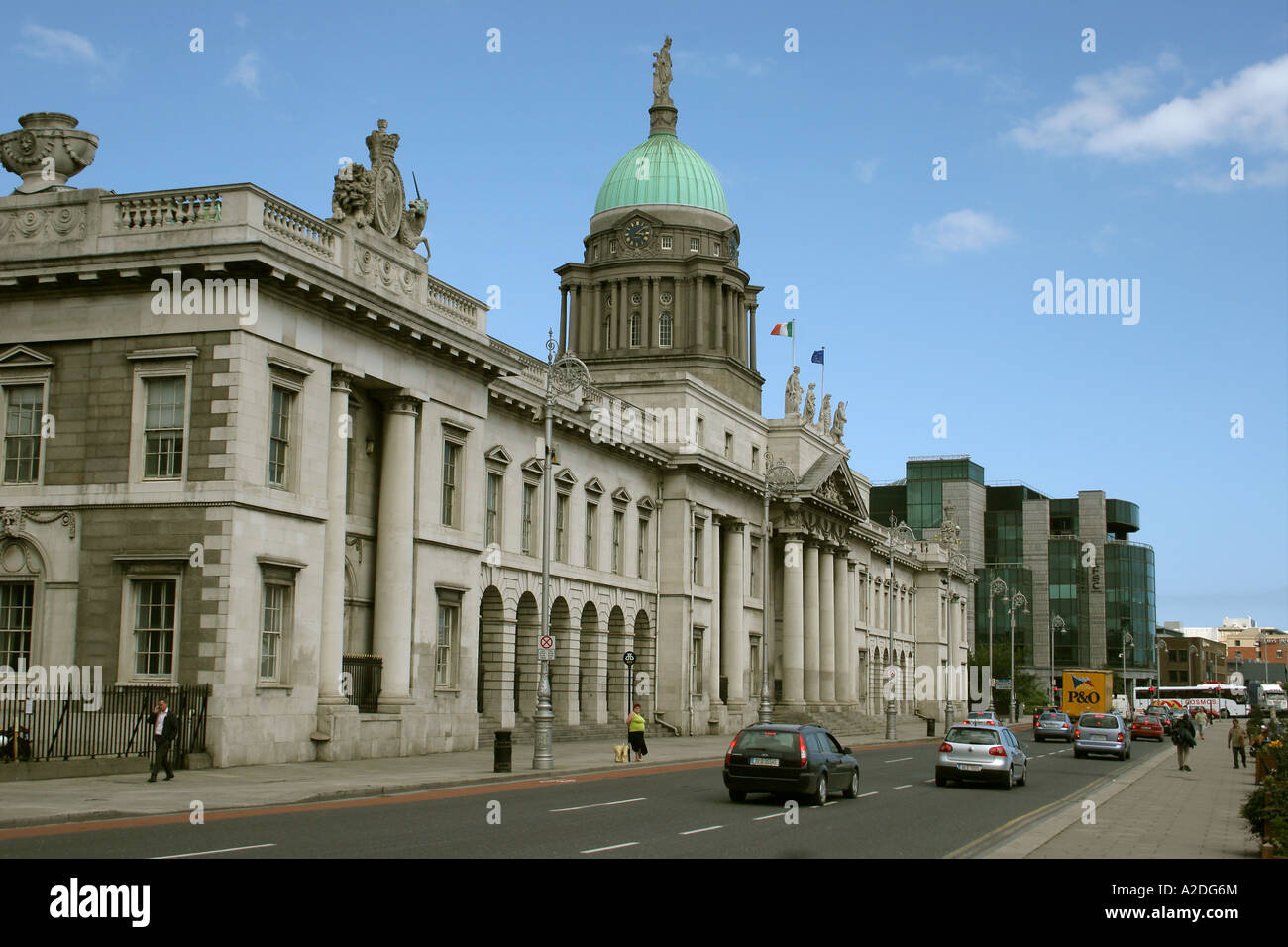 Customs House Dublin Ireland Stock Photo