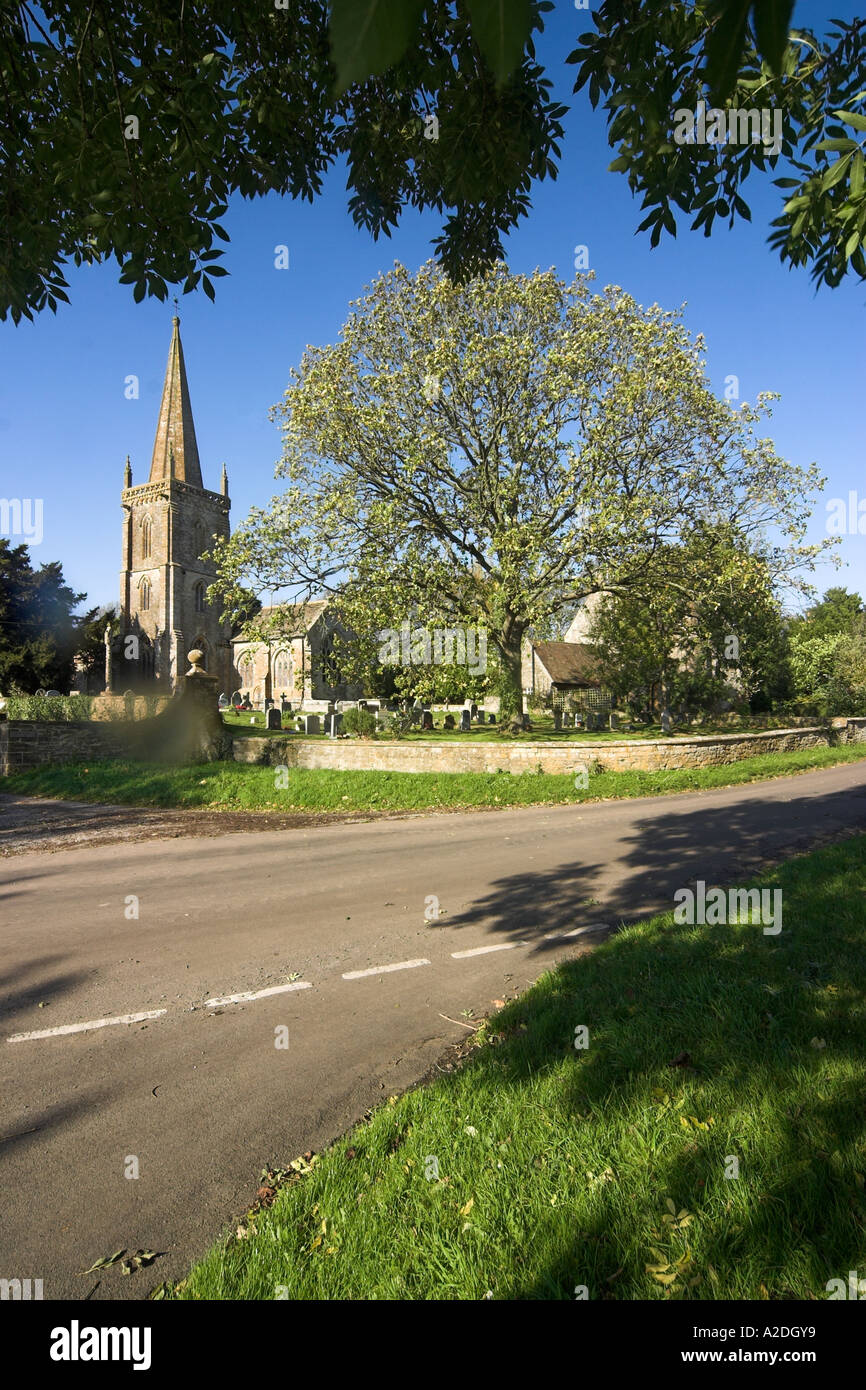 St Andrew's Church Trent Dorset Stock Photo