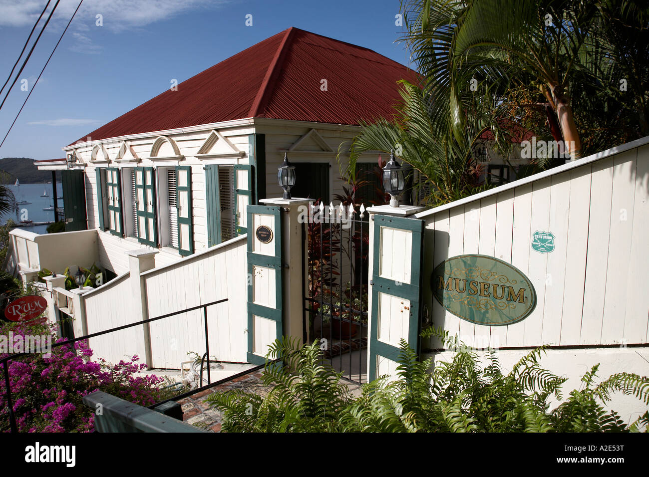 Museum Haagensen House Charlotte Amalie St Thomas Us Virgin Islands Stock Photo Alamy