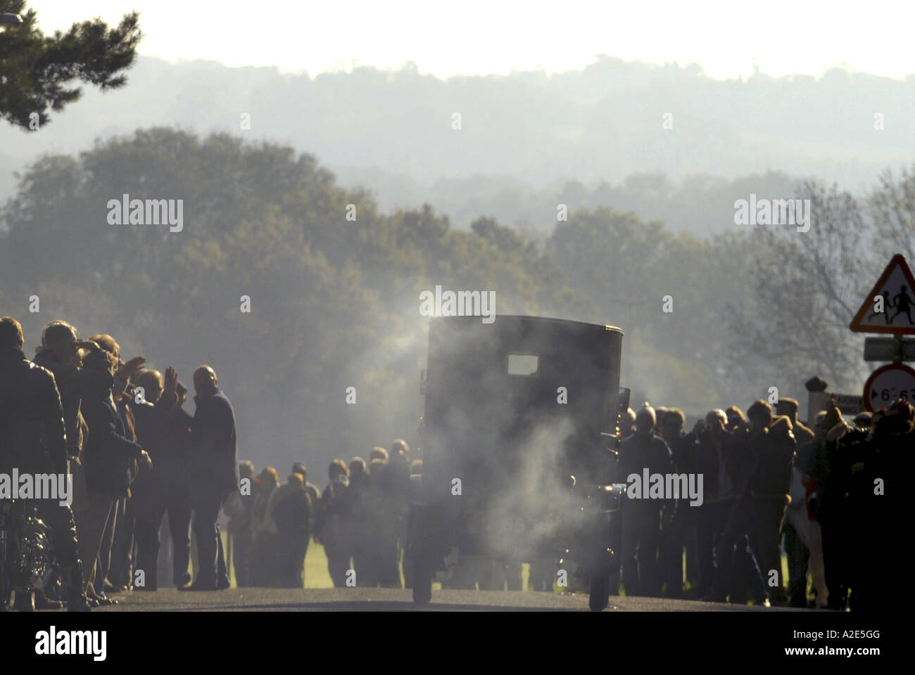 A 1901 MMC Coupe travelling through Staplefield West Sussex Stock Photo