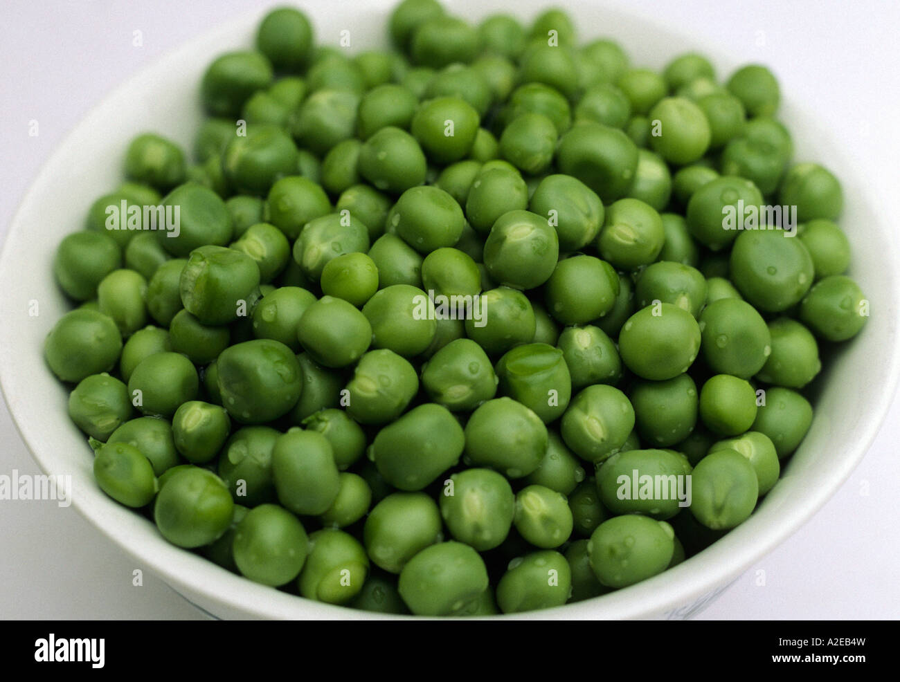 Garden peas Stock Photo
