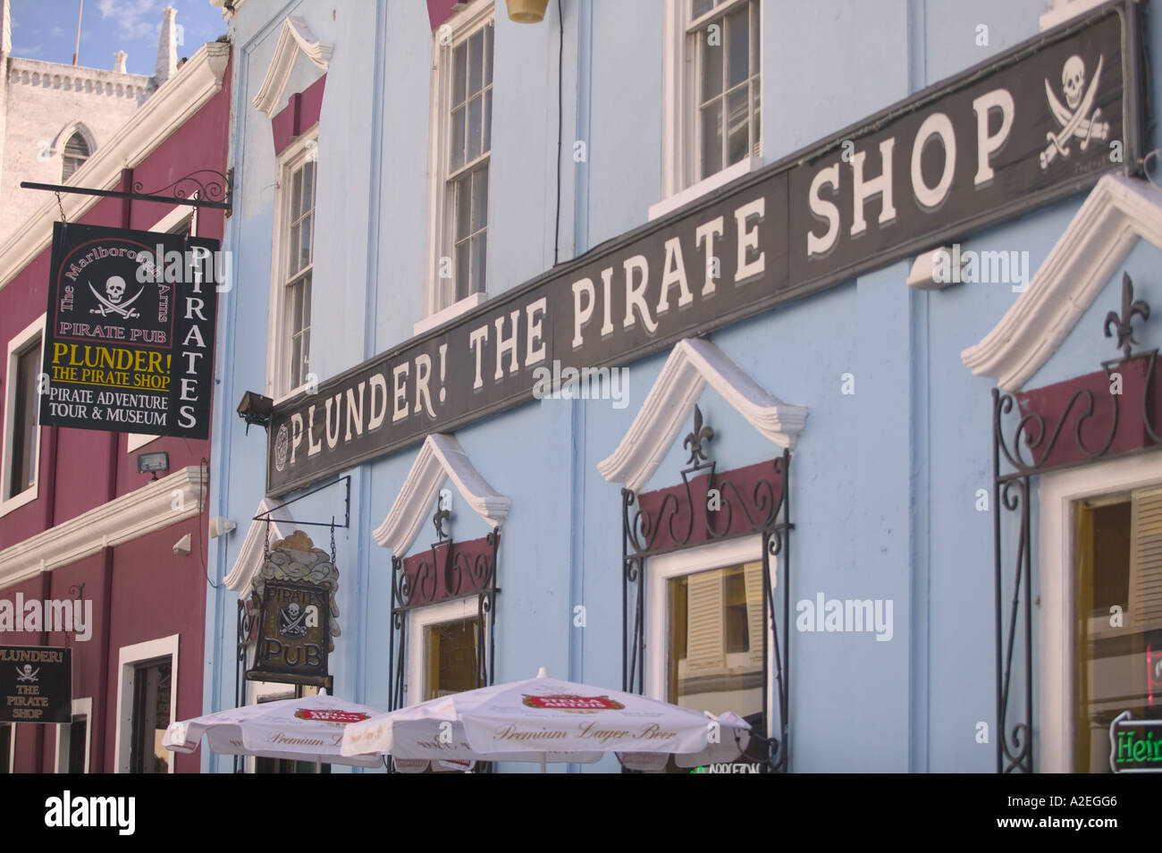 BAHAMAS, New Providence Island, Nassau Pirates of Nassau Museum Stock