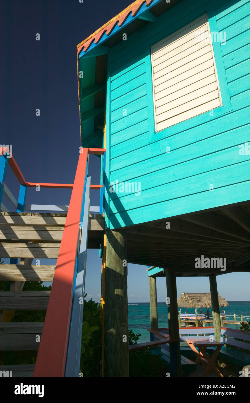 BAHAMAS, New Providence Island, Gambier Compass Point Resort, Colorful