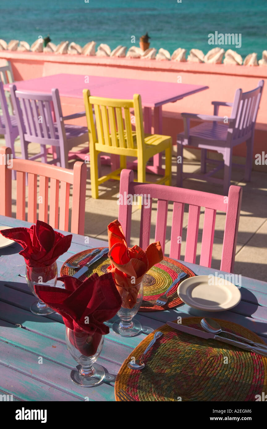 BAHAMAS, New Providence Island, Gambier Compass Point Resort, Colorful