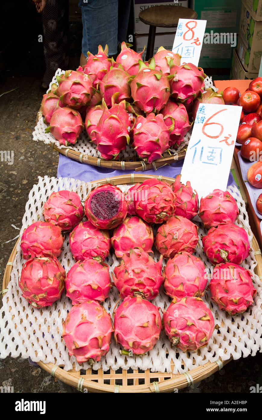dh Jordan fruit market YAU MA TEI HONG KONG Street fruit market fresh