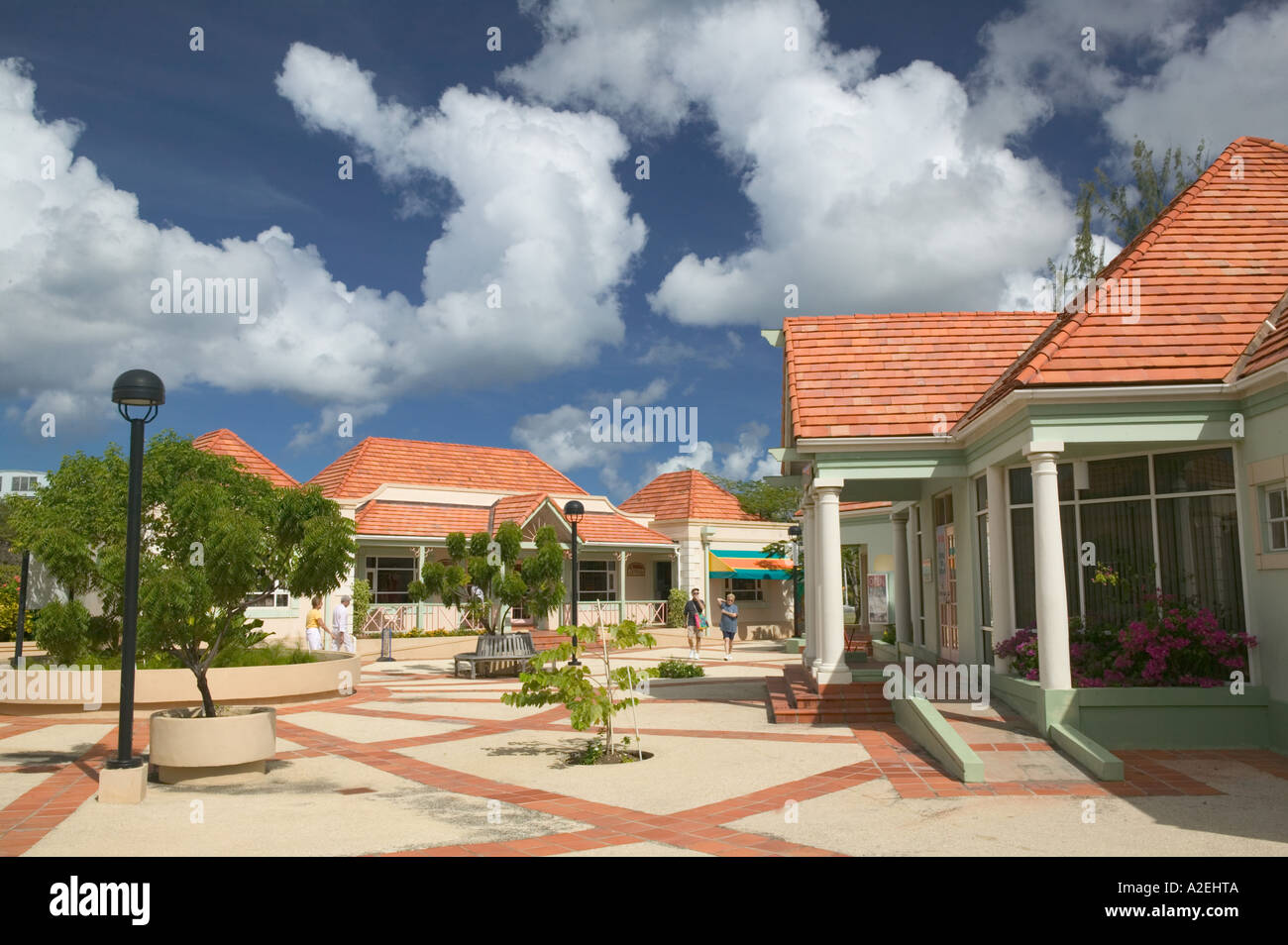 BARBADOS, Bridgetown, Pelican Craft Village by Cruiseship Terminal (NR) Stock Photo