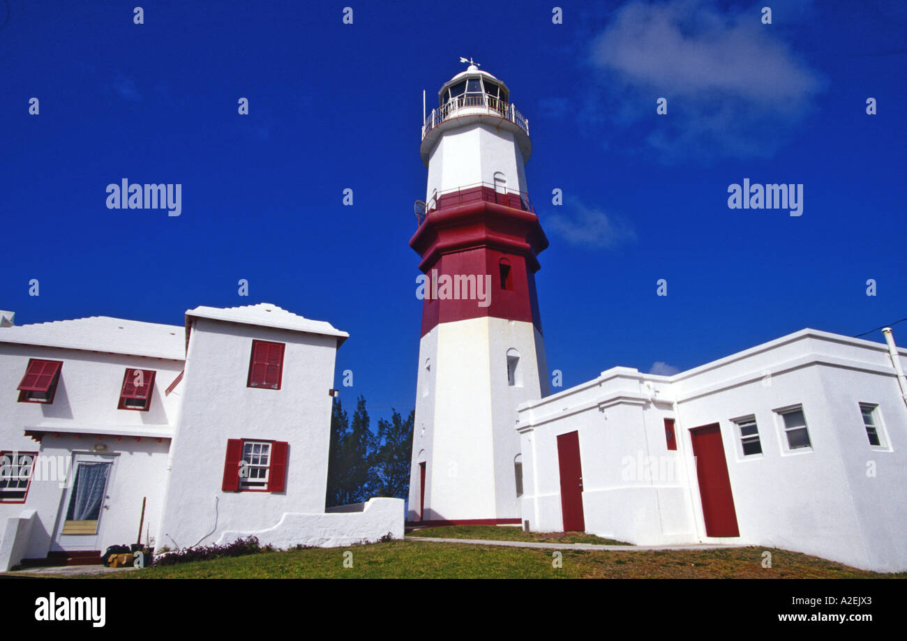 Caribbean, Bermuda. St. David's lighthouse Stock Photo Alamy