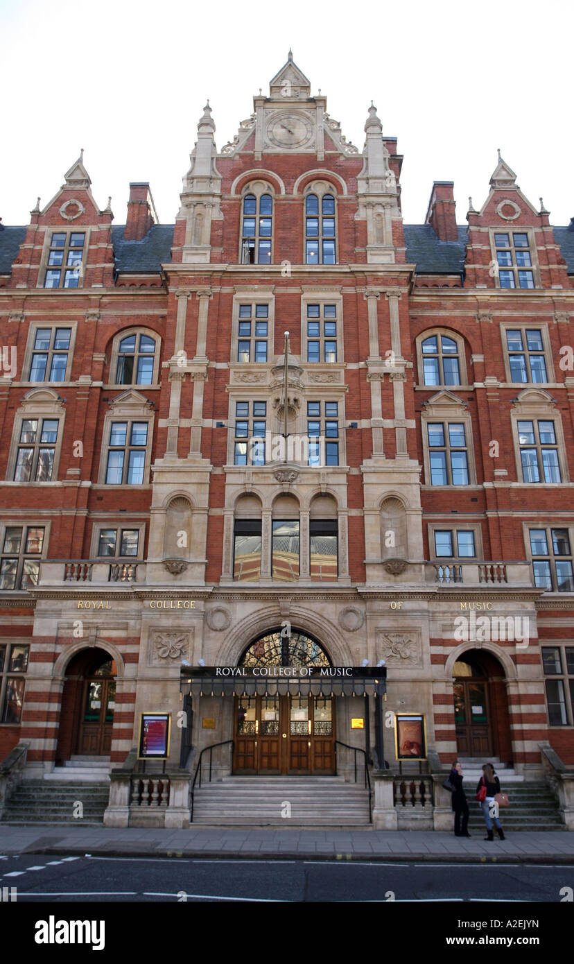 Royal College of Music London Prince Consort Road London Stock Photo