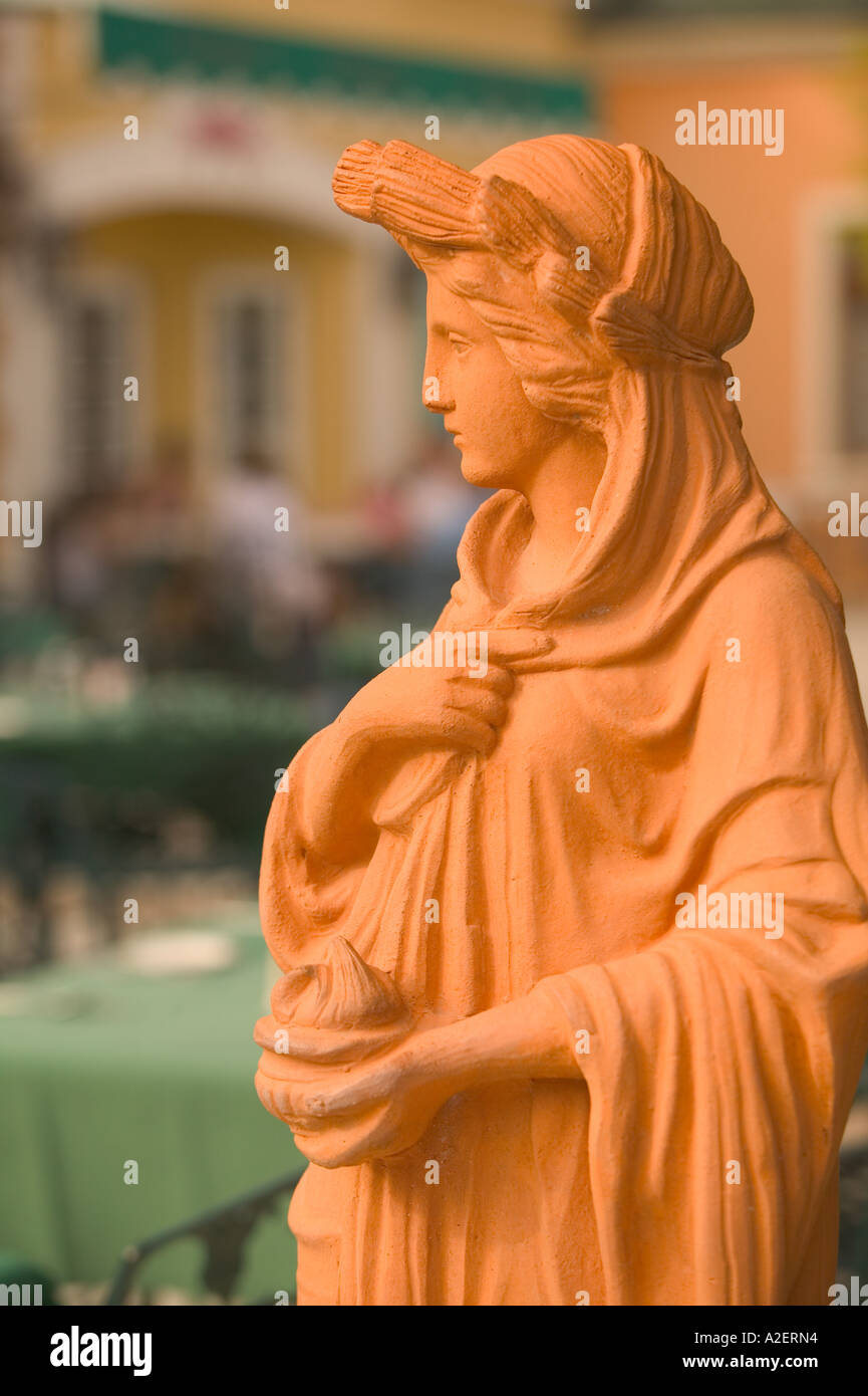 Turks and Caicos, Providenciales Island, Grace Bay, Statue, French