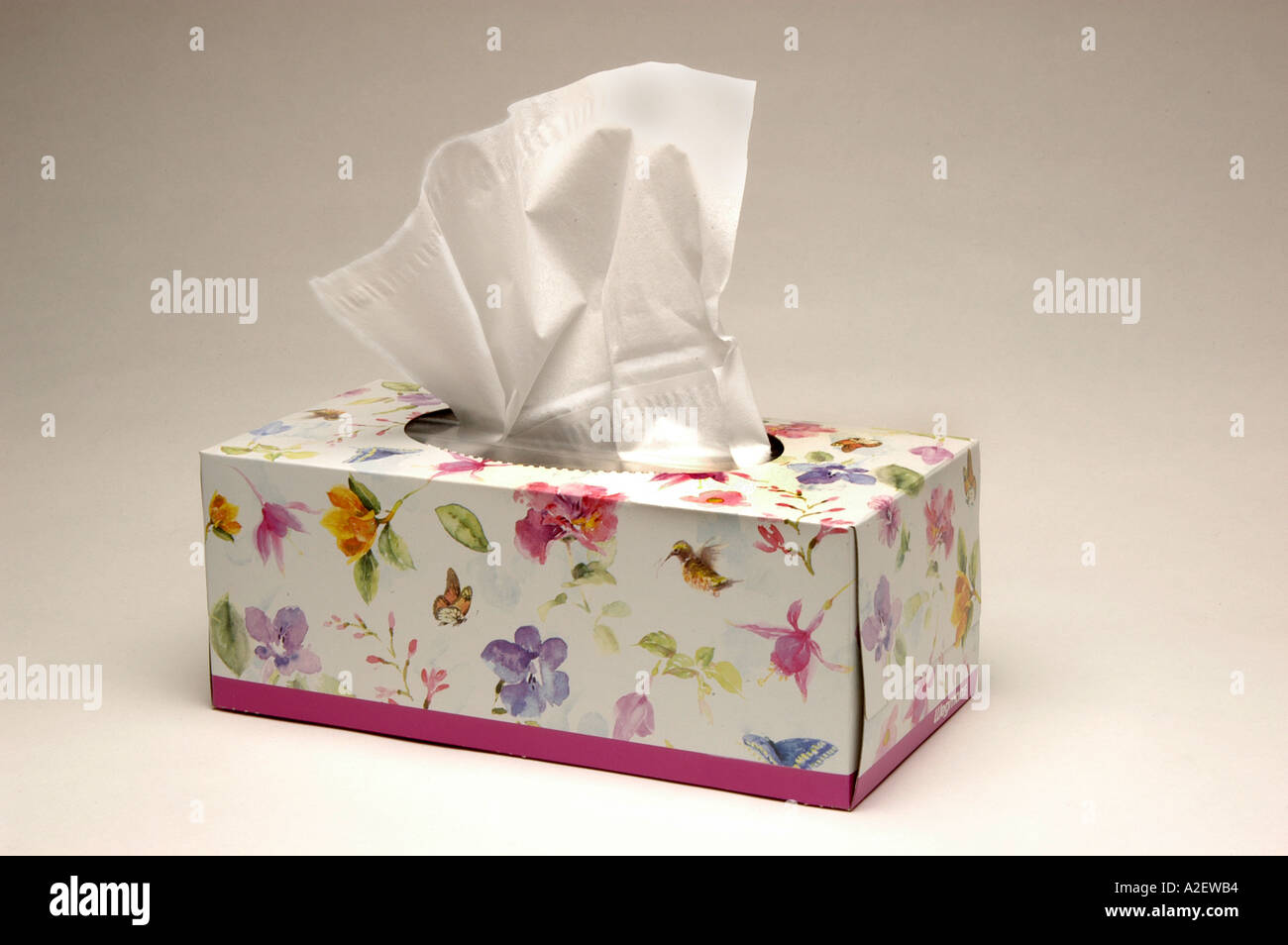 Box of tissues Stock Photo Alamy