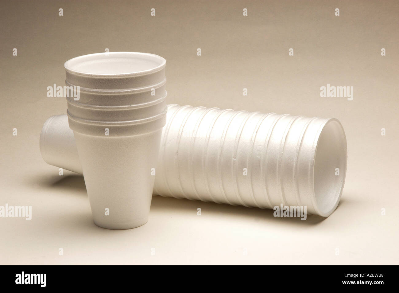 Styrofoam cups Stock Photo Alamy