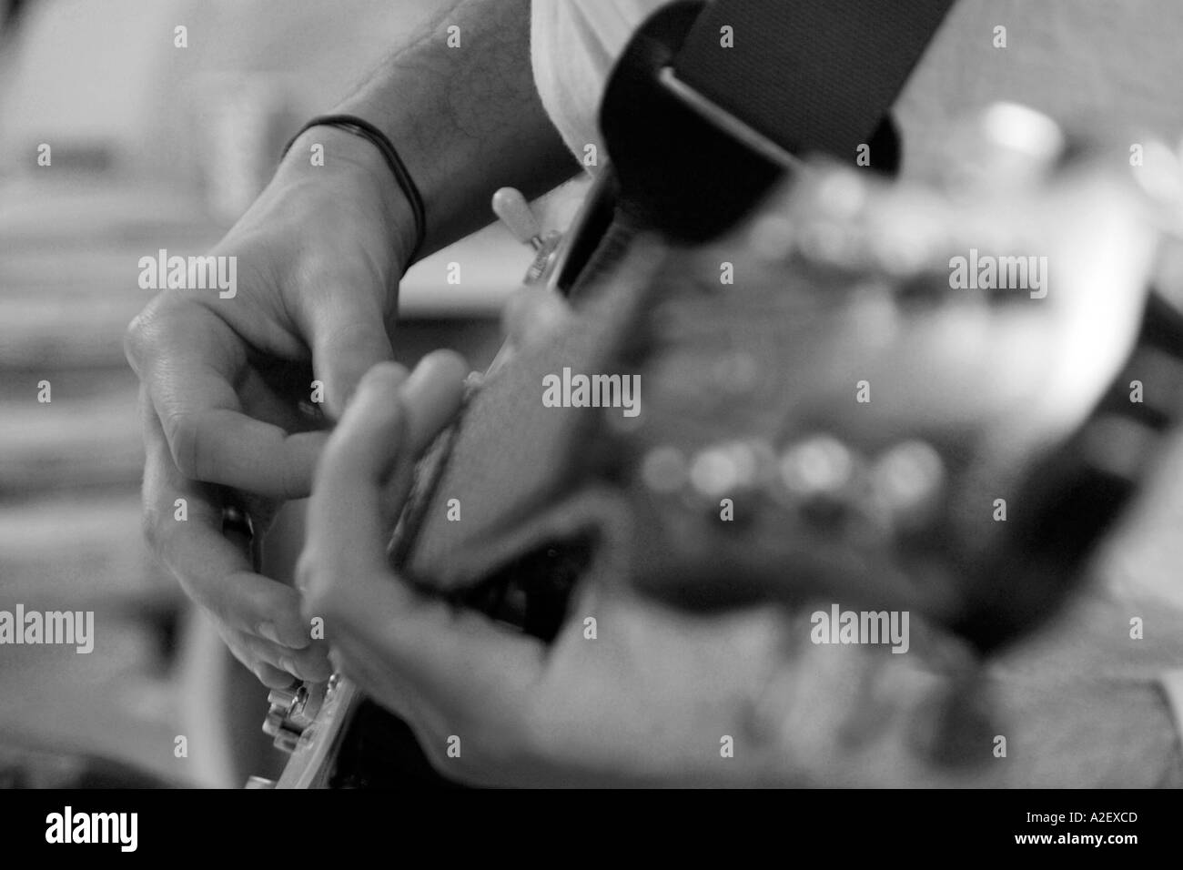 guitar string twang play playing rock and roll rock n roll music ...