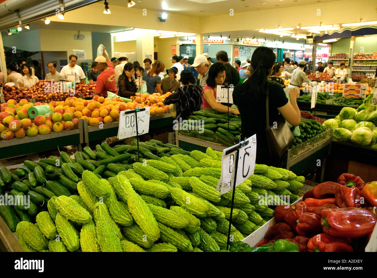 Little Saigon supermarket Footscray Melbourne Victoria Australia Stock