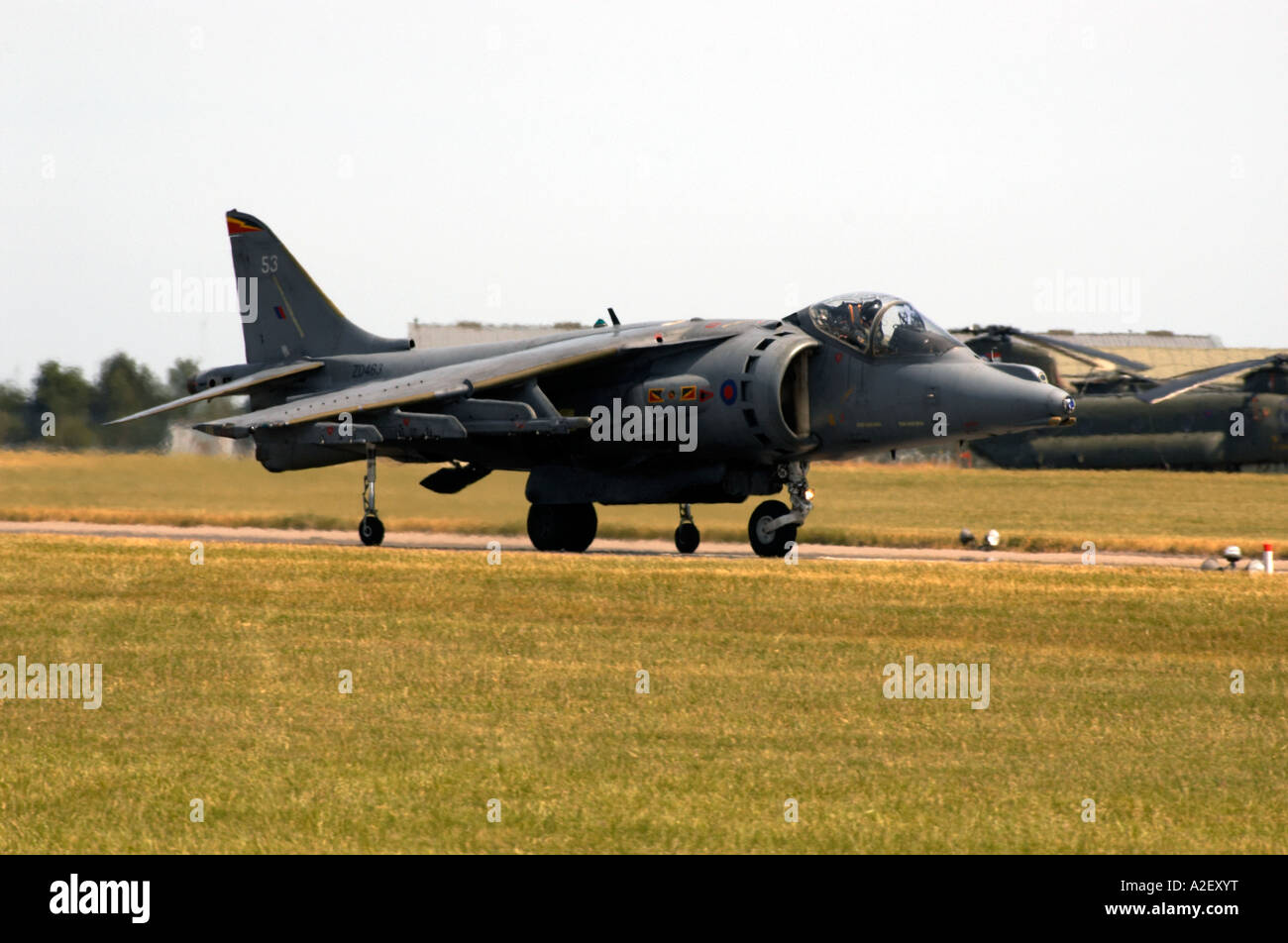 The BAe Harrier GR.9 (Harrier jump jet) on display at the RAF Museum at RAF  Cosford, Shropshire, UK Stock Photo - Alamy