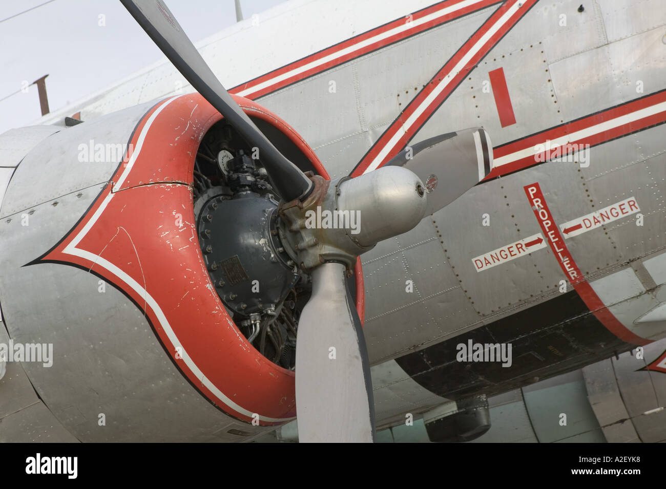 Canada, Alberta, Edmonton Alberta Aviation Museum Canadian Dakota