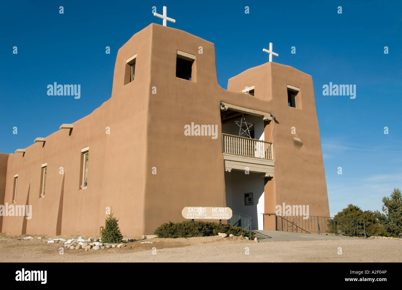 Sacred Heart Church, Nambe New Mexico 3 Stock Photo Alamy