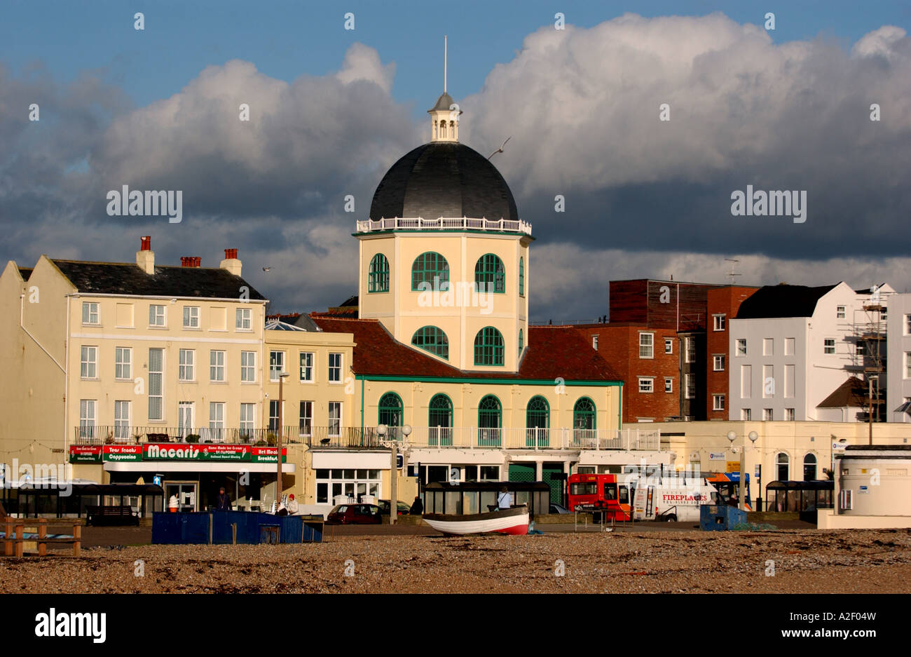 The old Dome cinema on Worthing seafront in Sussex UK Stock Photo Alamy