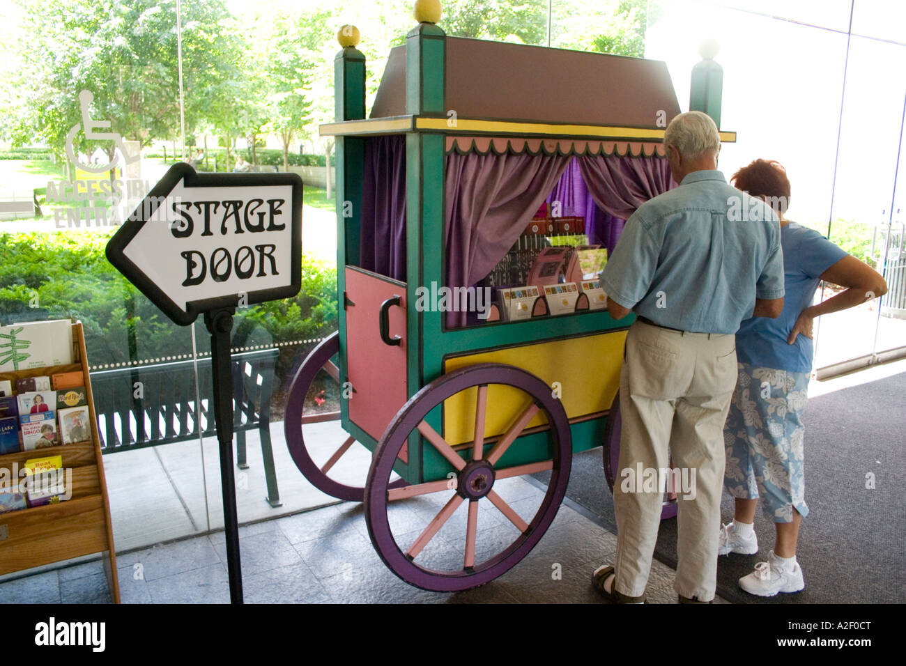 Puppet wagon theater at The Children's Theatre Company. Minneapolis