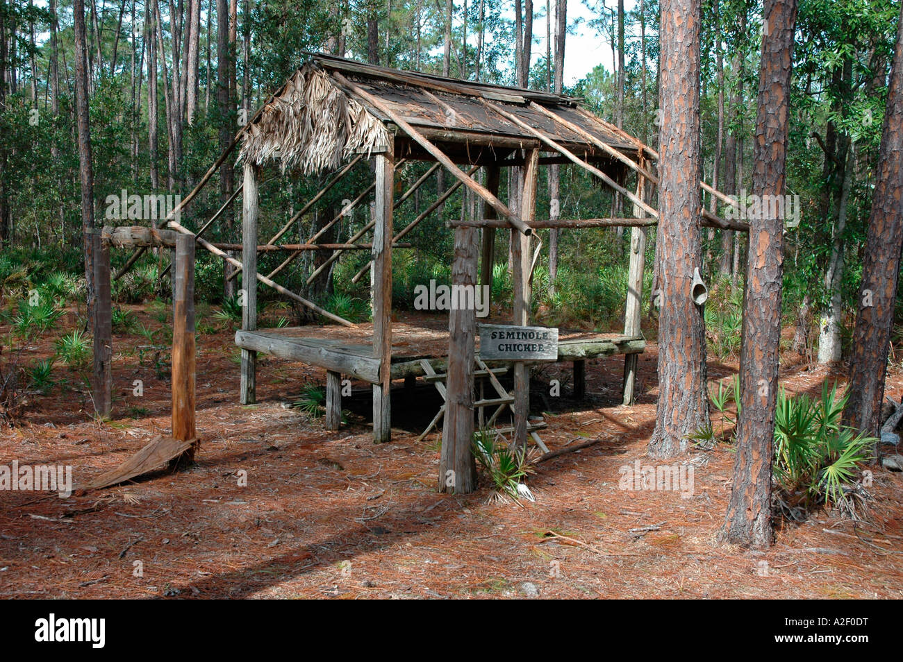 Seminole chickee hi-res stock photography and images - Alamy