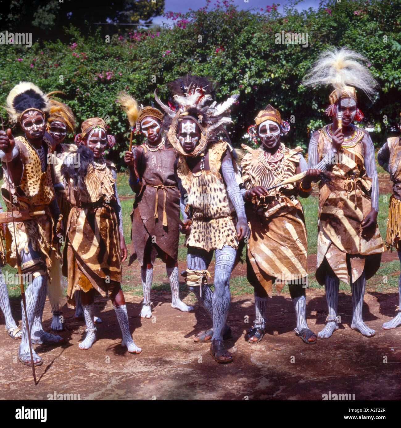 Members of the Kikuyu tribe - Kenya Stock Photo - Alamy