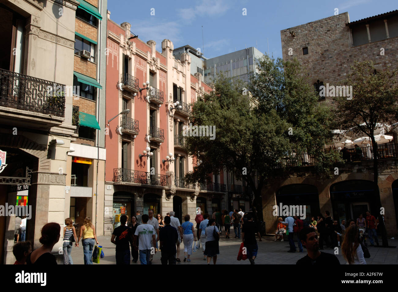 Barcelona, city view Stock Photo