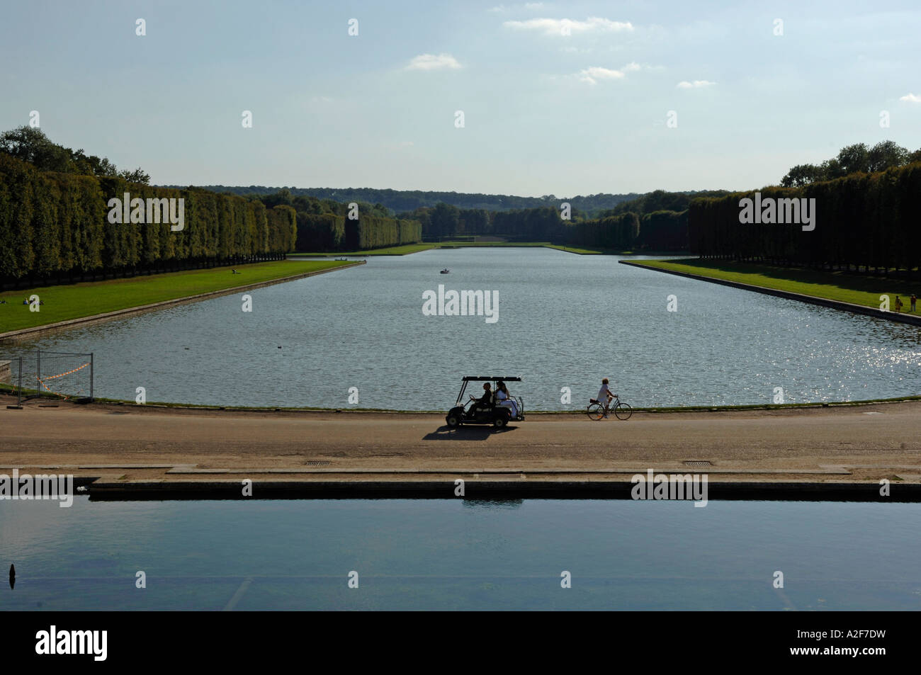 Paris, Versailles Castle, Grand Canal Stock Photo