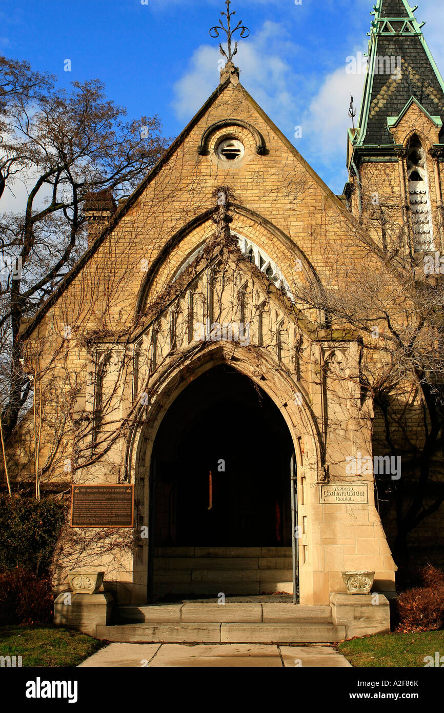 Toronto Crematorium Chapel downtown Toronto Ontario Canada Chapel where ...