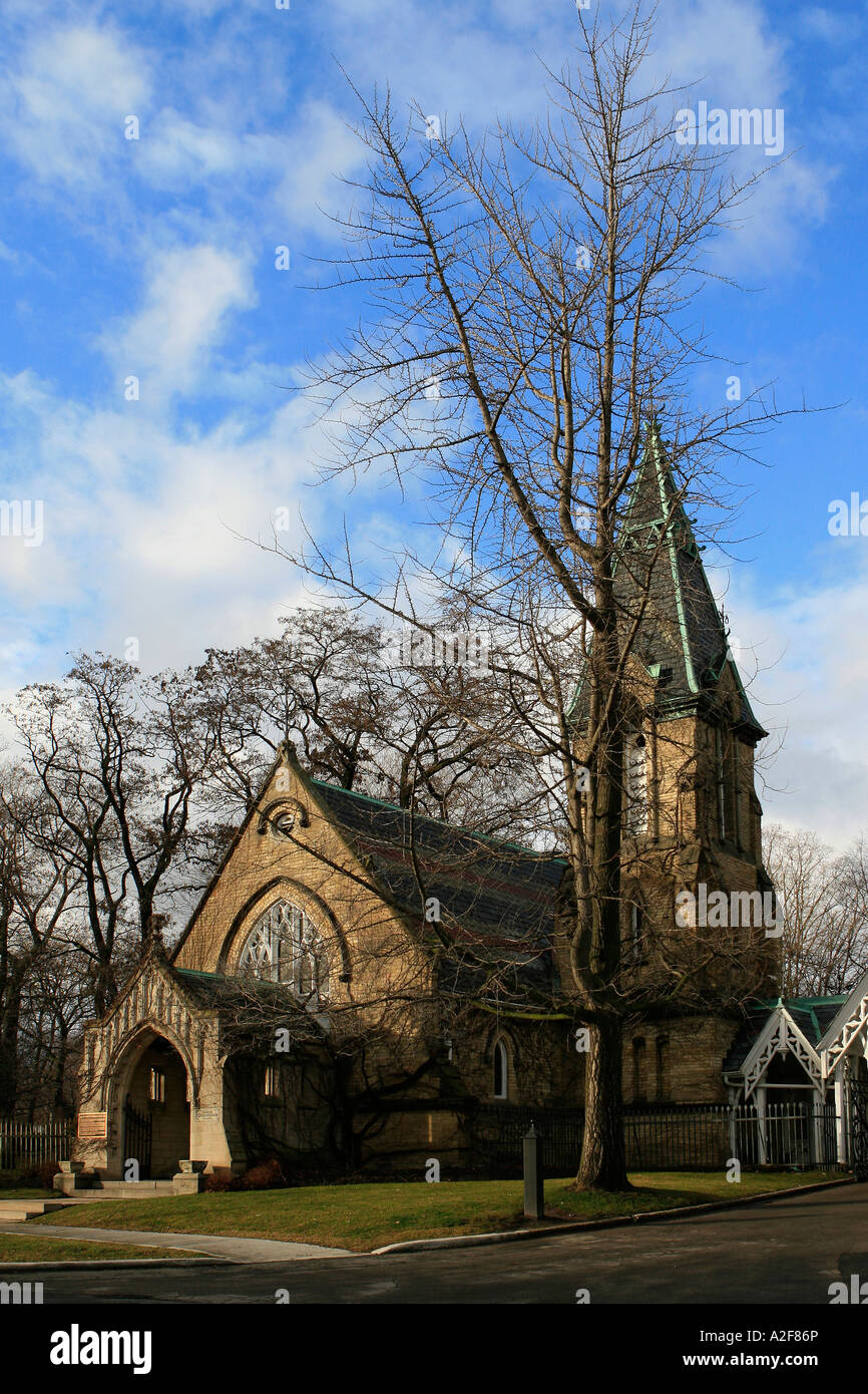 Toronto Crematorium Chapel downtown Toronto Ontario Canada Chapel where